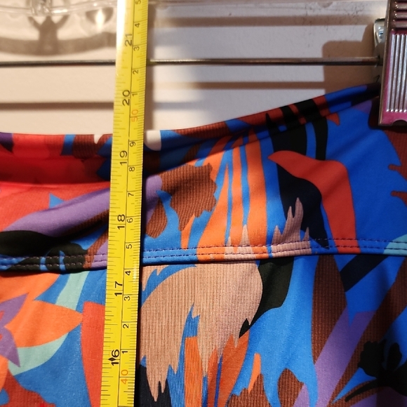 Floral Multicolor Skirt Skort - Picture 9 of 9